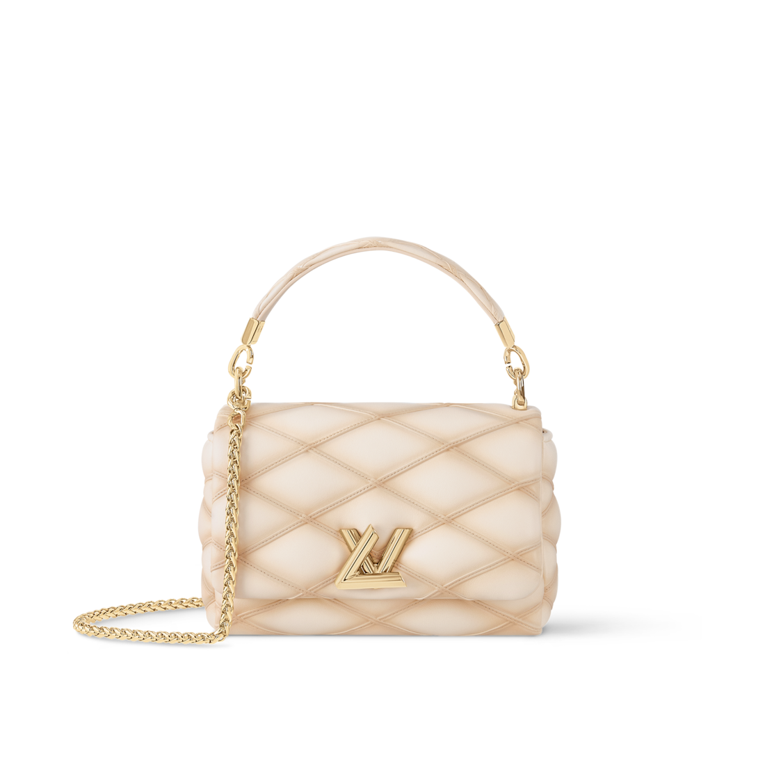 GO-14 PM Malletage Leather - Luxury Handbags - M12338 Yellow